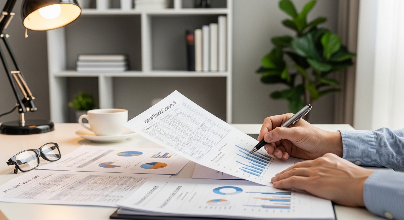 Annual Accounts installed on a residential property